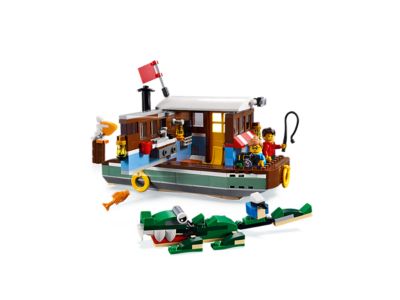 LEGO Woonboot aan de rivier (31093)