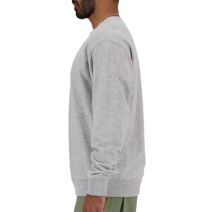 New Balance Sport Essentials French Terry Crew Sweater Heren