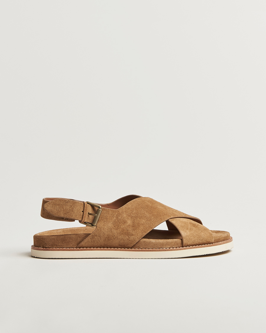 Polo Ralph Lauren Zane Suede Sandals Desert Tan