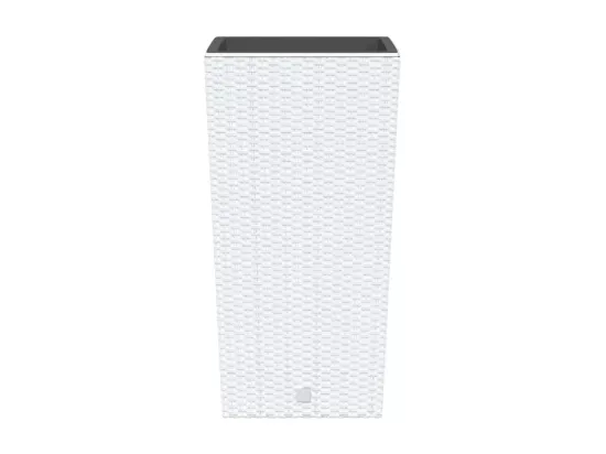 Jardinière et intérieur amovible blanc 21 /49 L rotin PP