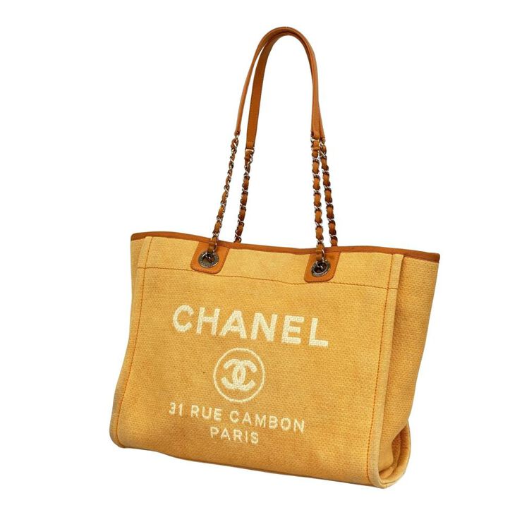 Chanel Vintage Chanel Tote Orange