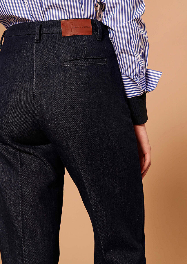 Pantalon Jeromebleu marine en denim