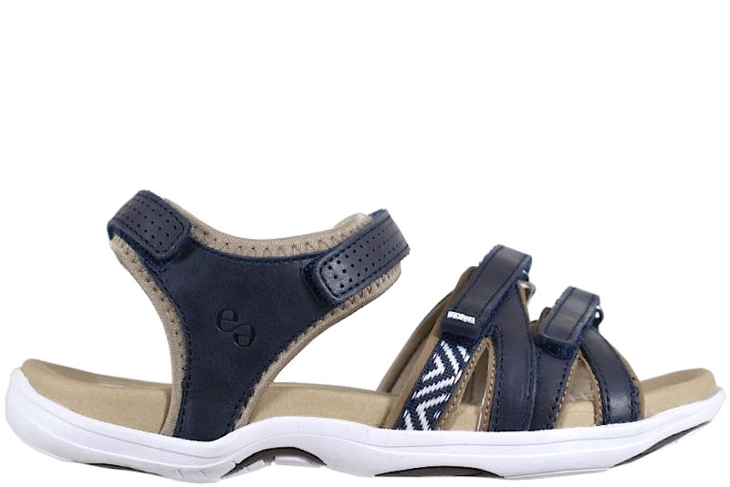 GREEN COMFORT CORSICA MARINE BLÅ SANDAL