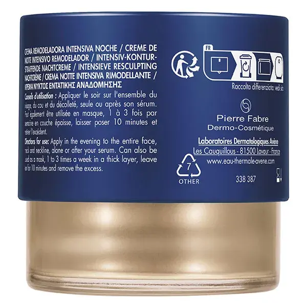 Avène DermAbsolu Night - Creme Noturno Remodelador 40 ml