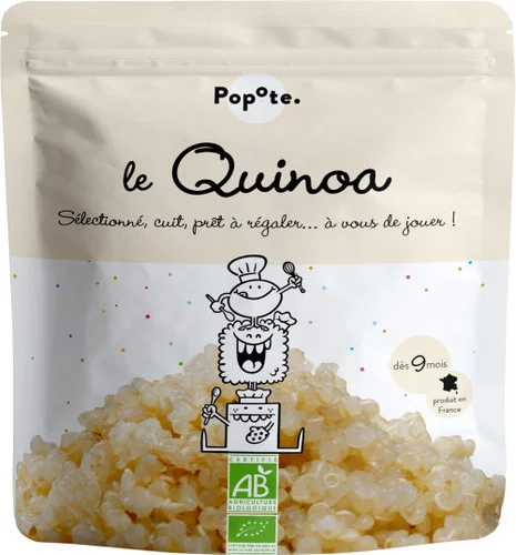 Quinoa dès 9 mois - Popote - L'unité 100g