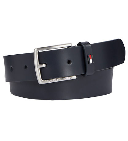 Tommy Hilfiger Gürtel - Leather - Space Blue