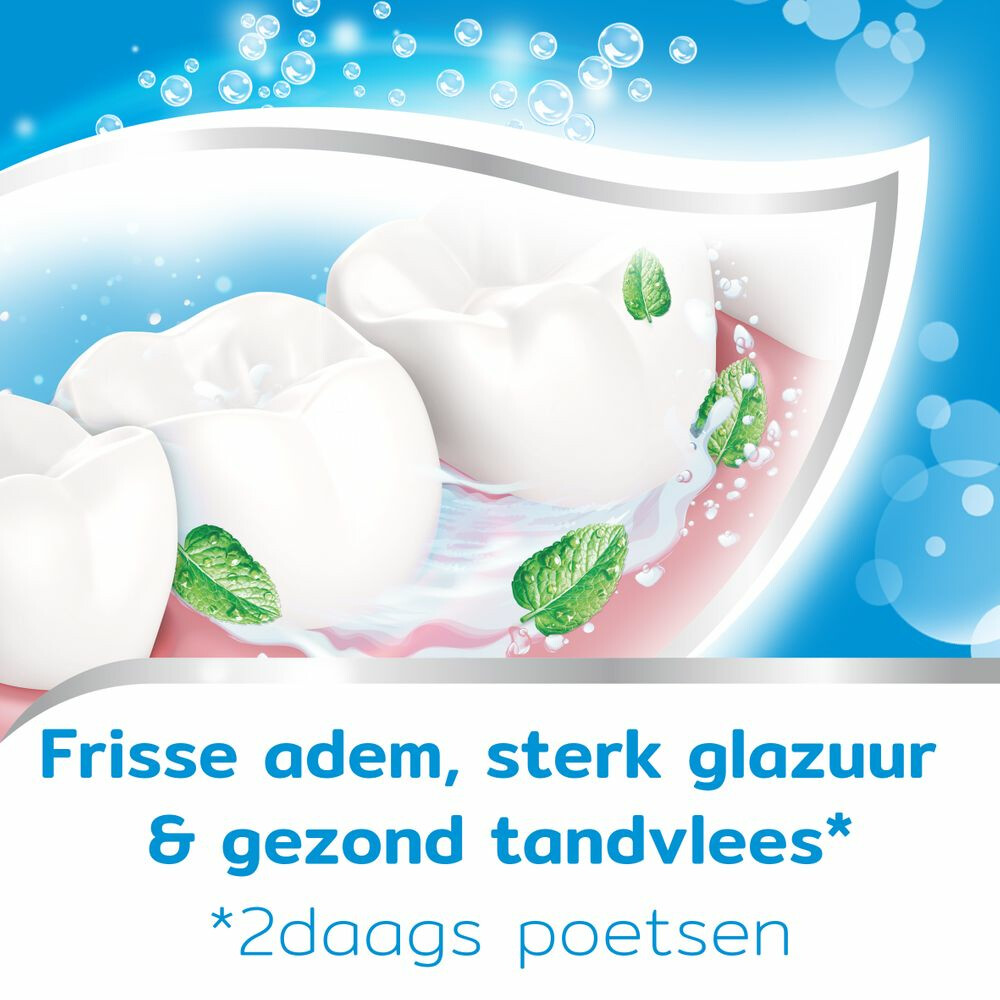 6x Aquafresh Tandpasta Freshmint Frisse Adem75 ml