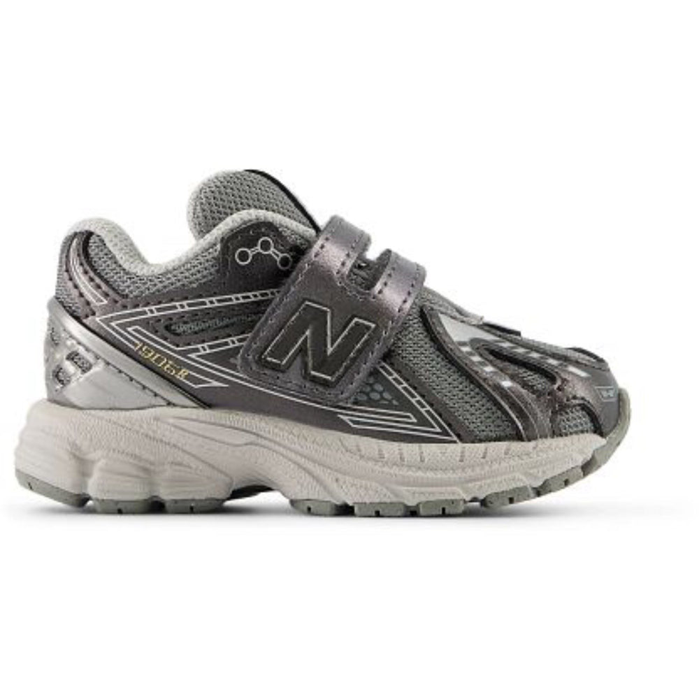 Køb New Balance Sneakers Dark Silver Metallic 1906 Kids Hook & Loop