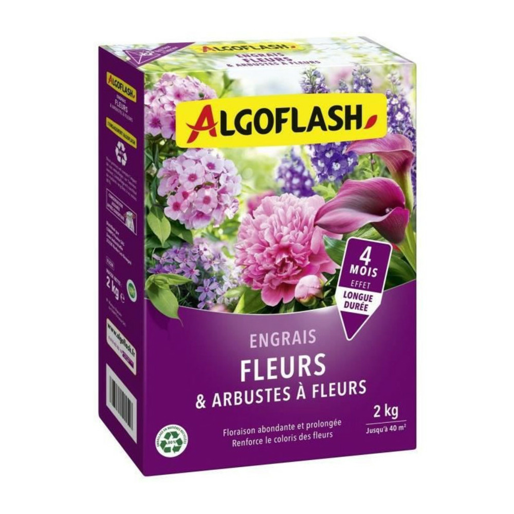 Engrais fleurs et arbustes a fleurs - - 2 kg
