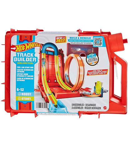 Hot Wheels Bilbane - Track Builder Fuel Can Stunt Box
