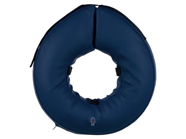 Trixie Beskyttelseskrave, oppustelig, XS: 20-24 cm/8 cm, blå
