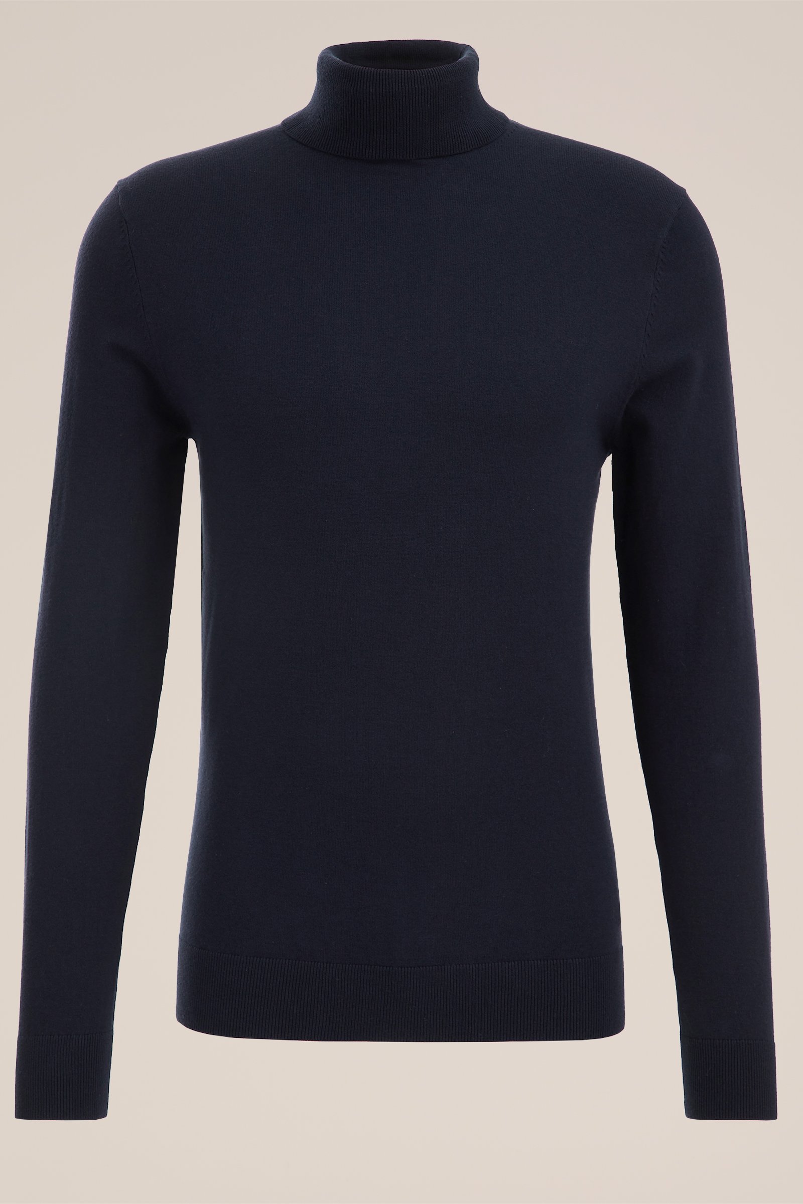 fijngebreide coltrui Fundamentals Donkerblauw