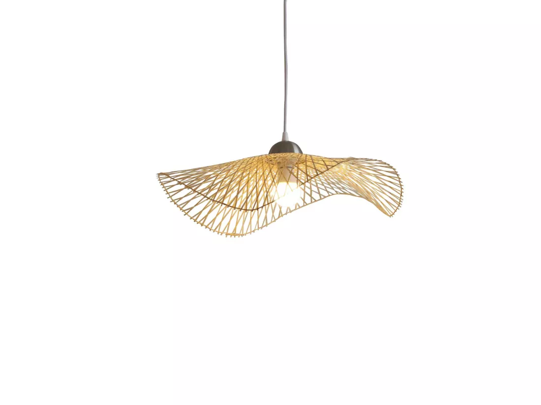 Now's Home - Suspension En Bambou Naturel O 55 Cm Caravelle