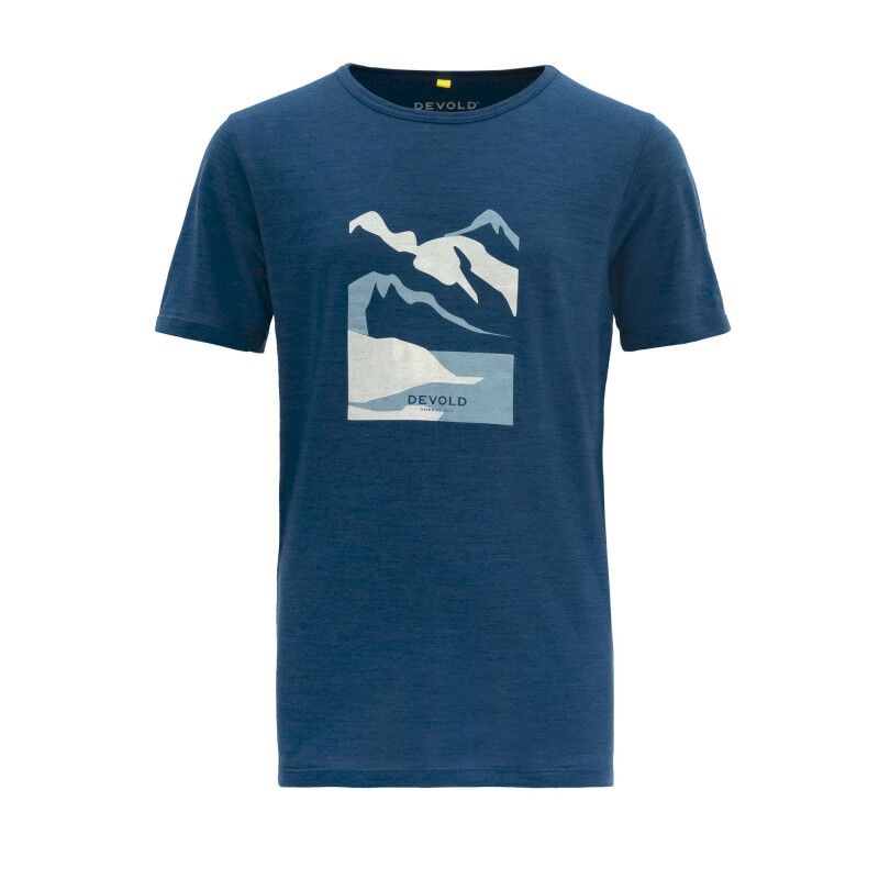 Molnes Merino Tee Jr - T-shirt en laine mérinos enfant
