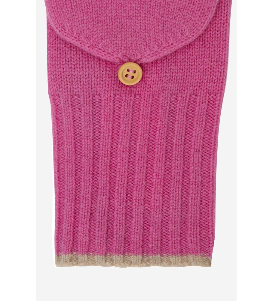 Luvas de lã rosa ECOALF Woolalf