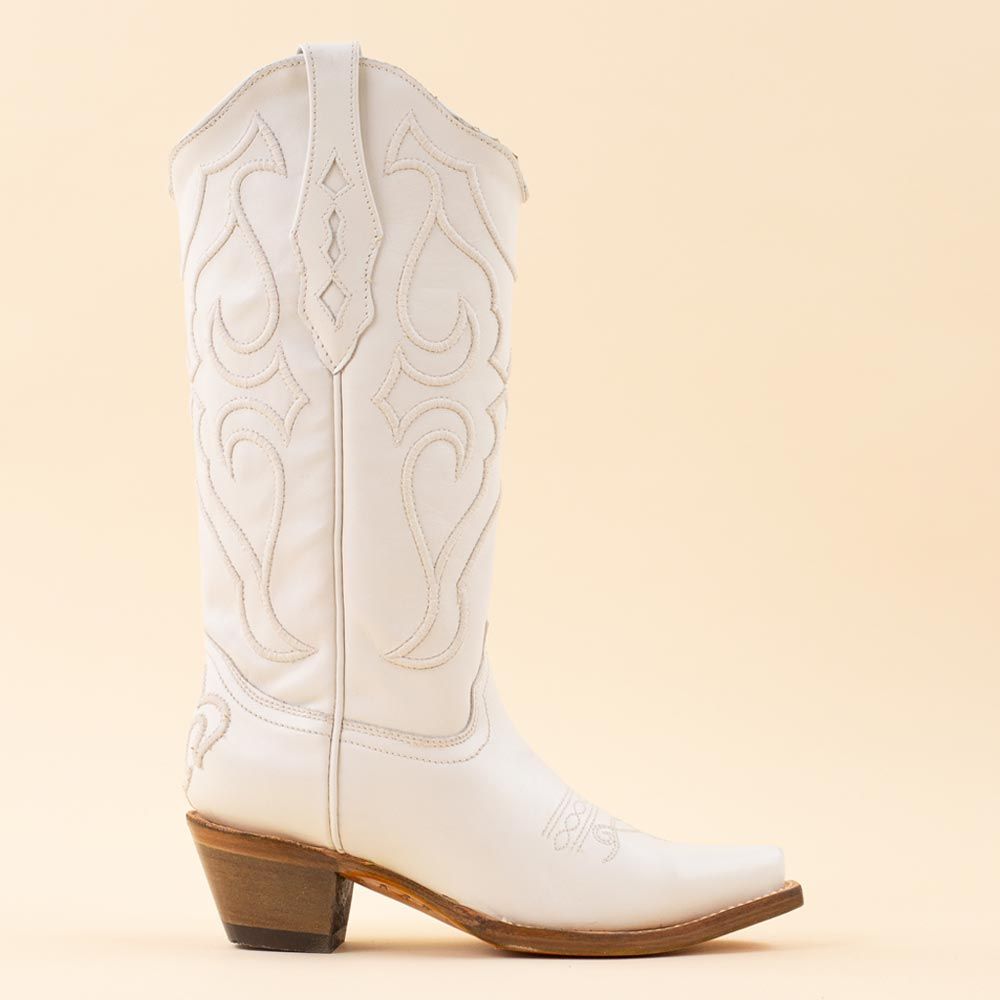 Corral cowboyboots Z5046 wit embroidery