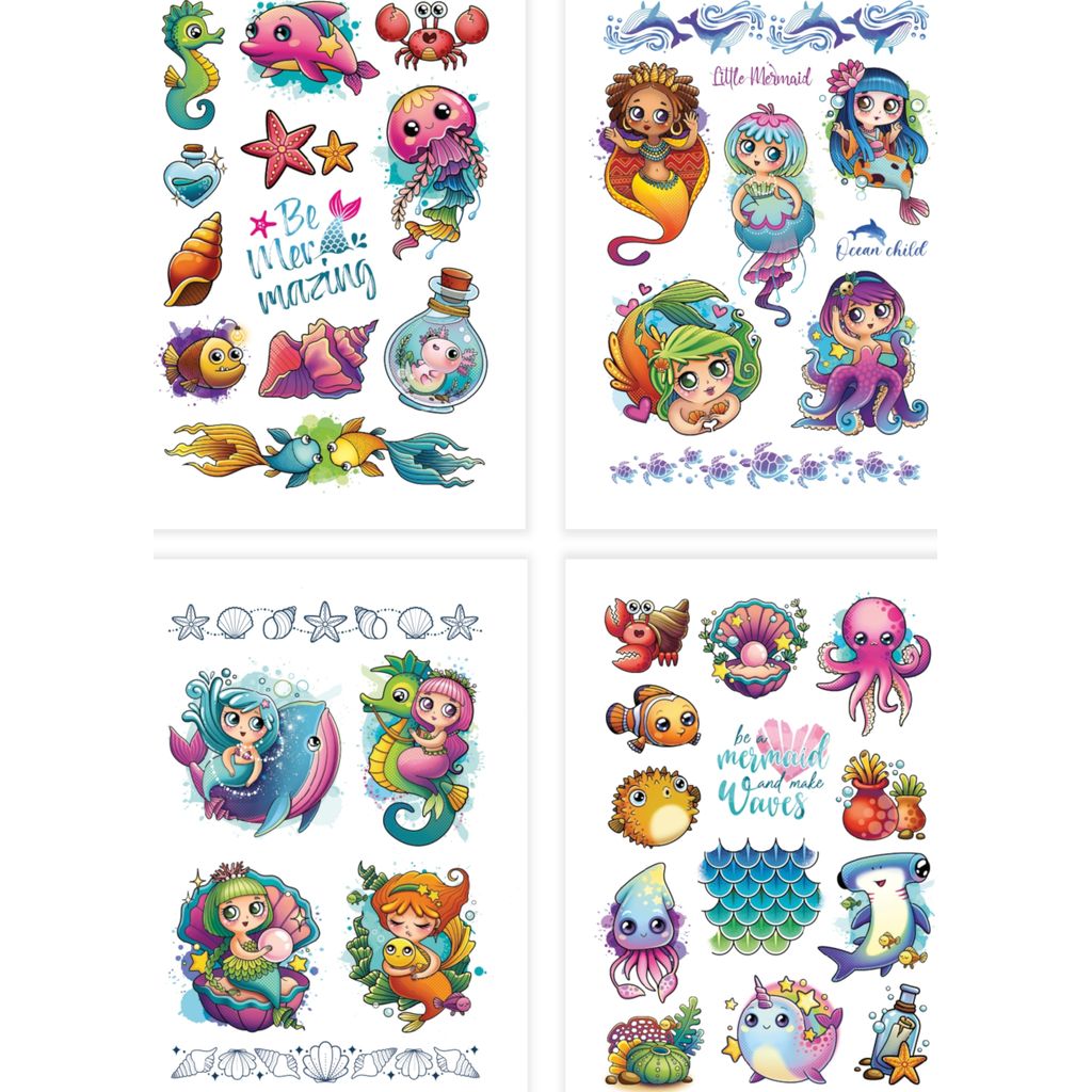 dodododo   Kindertattoos 40-teilig Meer