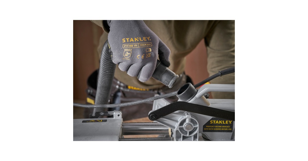 StanleySM1800-QS Afkort- en verstekzaag  (Geel/zwart, 254 mm, 1800W)