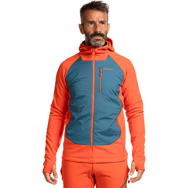 Softshell randonnée TRANGOWORLD TRX2 HYBRID LT PRO TANGERINE TANGO
