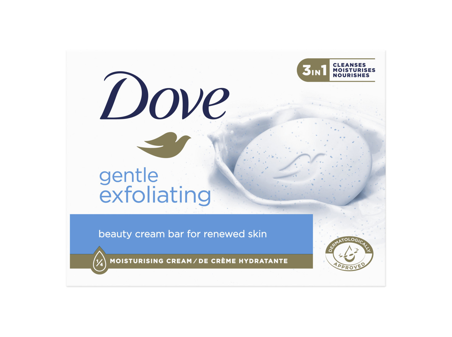 SABONETE DOVE EXFOLIANTE 90GR
