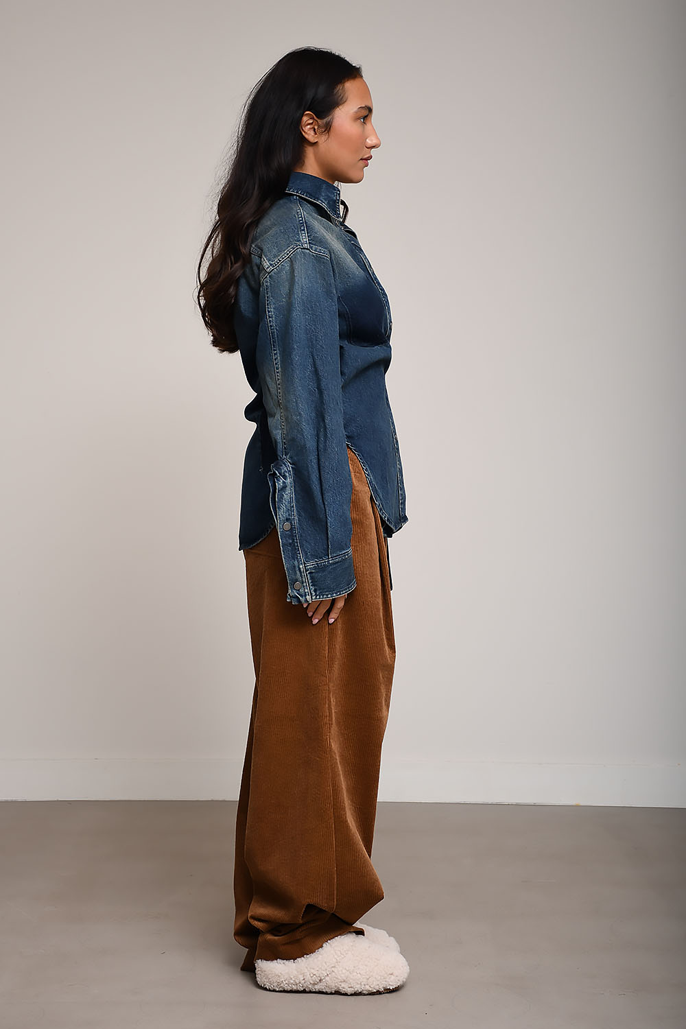 Bella denim top