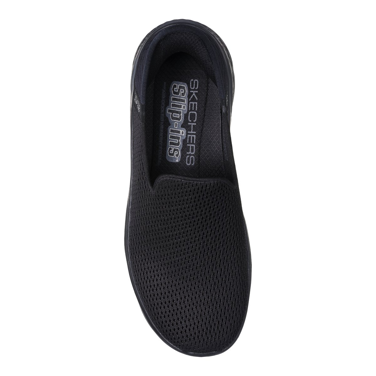 2X les points-Go_walk_flxr-Baskets - Talon plat - Noir/Noir