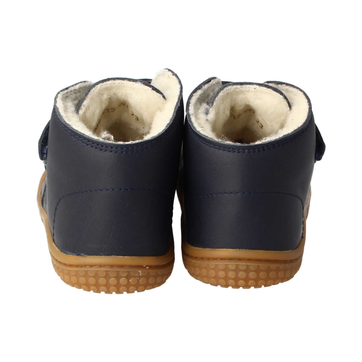MB4213-W2 navy SOFT-FEET BIO nappa wool velcro Weite/M
