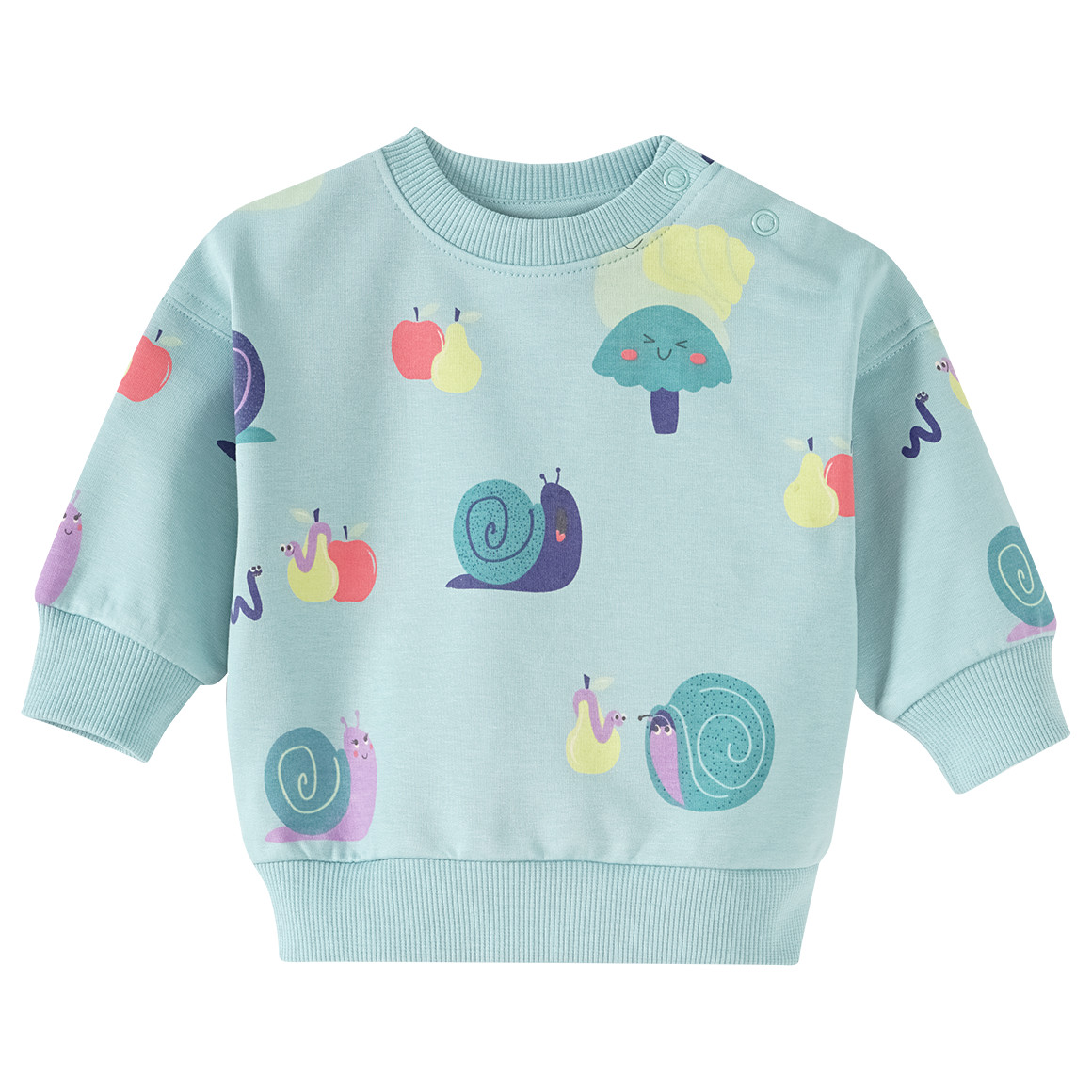 Topomini Newborn Sweatshirt und Leggings im Set helltürkis