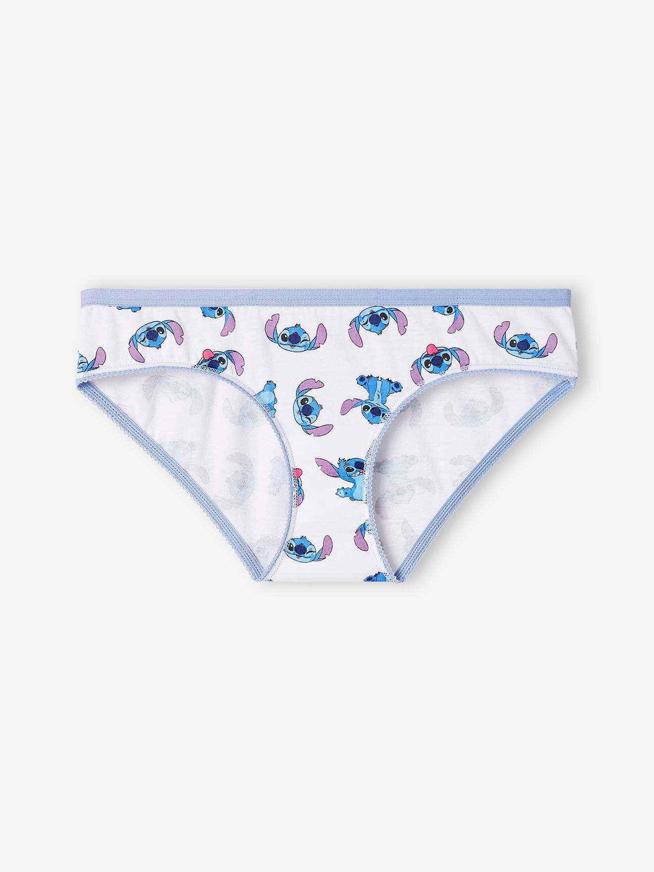 Pacote com 5 calcinhas DS® Stitch azul claro