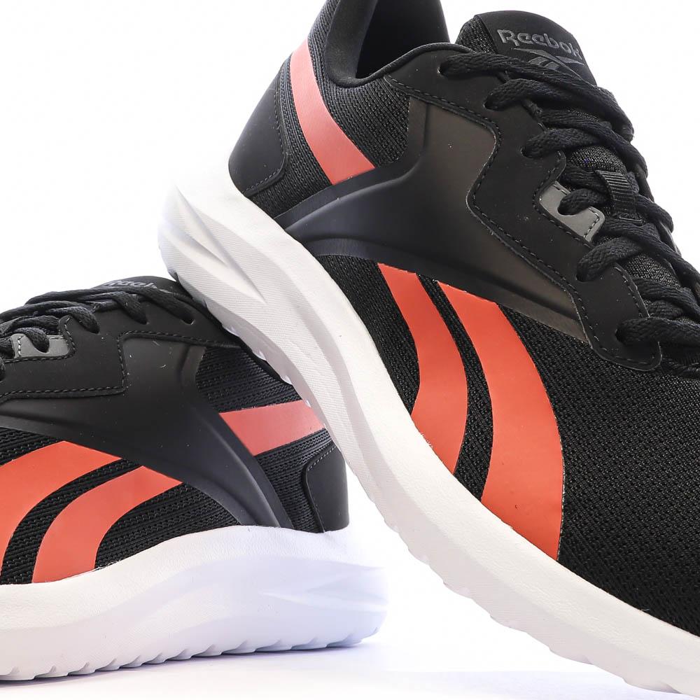 Reebok Chaussures de Running Noir/Orange Reebok Energy Lux