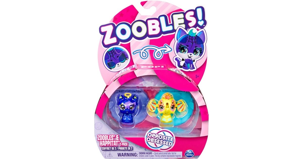 Spin MasterZoobles - Starlight Llama & Sunshine Elephant Speelfiguur