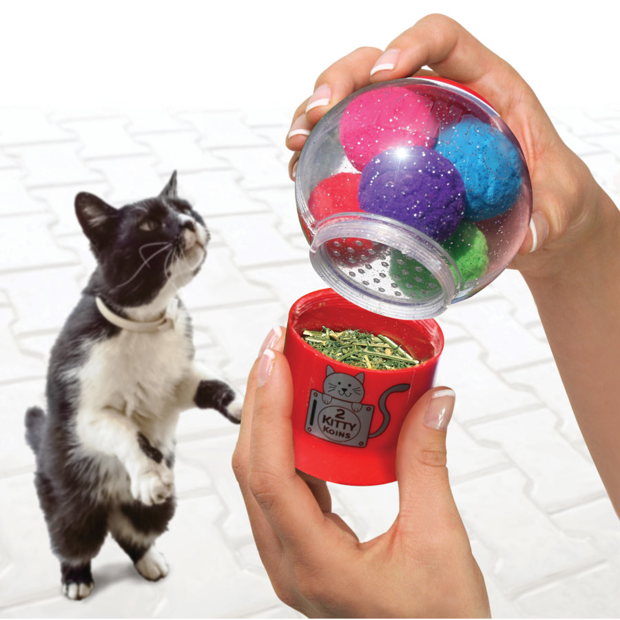 Kong Catnip Infuser com Bolas para gatos