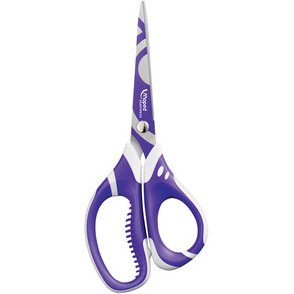 Ciseaux droitiers bouts pointus Maped Zenoa Sensitiv Fit 15 cm