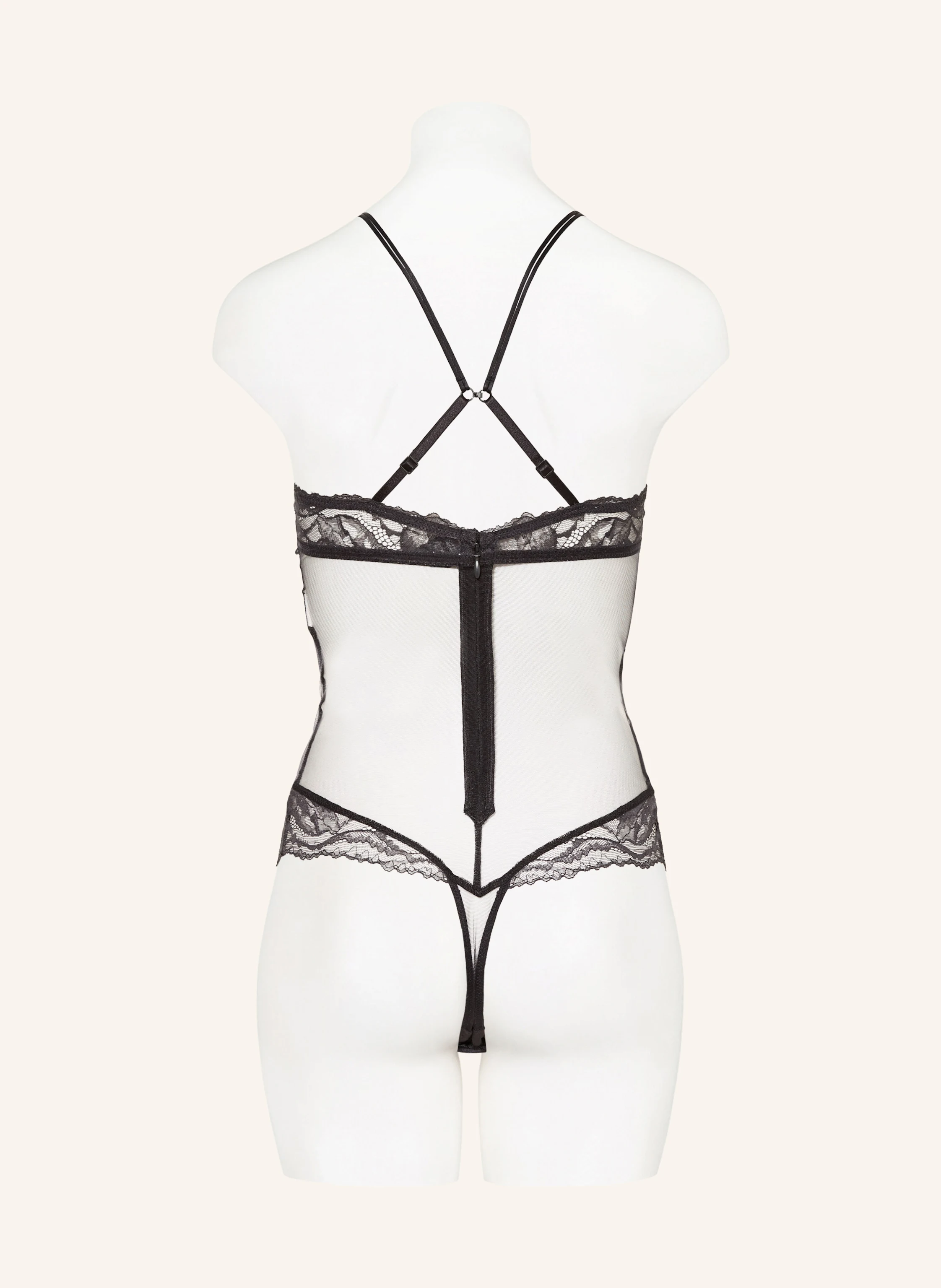 Calvin Klein Bügel-Body CK BLACK mit Pailletten