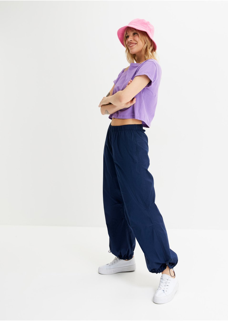 Pantalon parachute