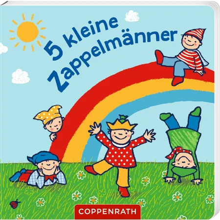 Coppenrath Verlag 5 kleine Zappelmänner - Mein liebster Fingerpuppen-Handschuh