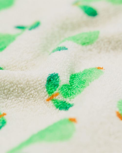 polo enfant éponge poires vert