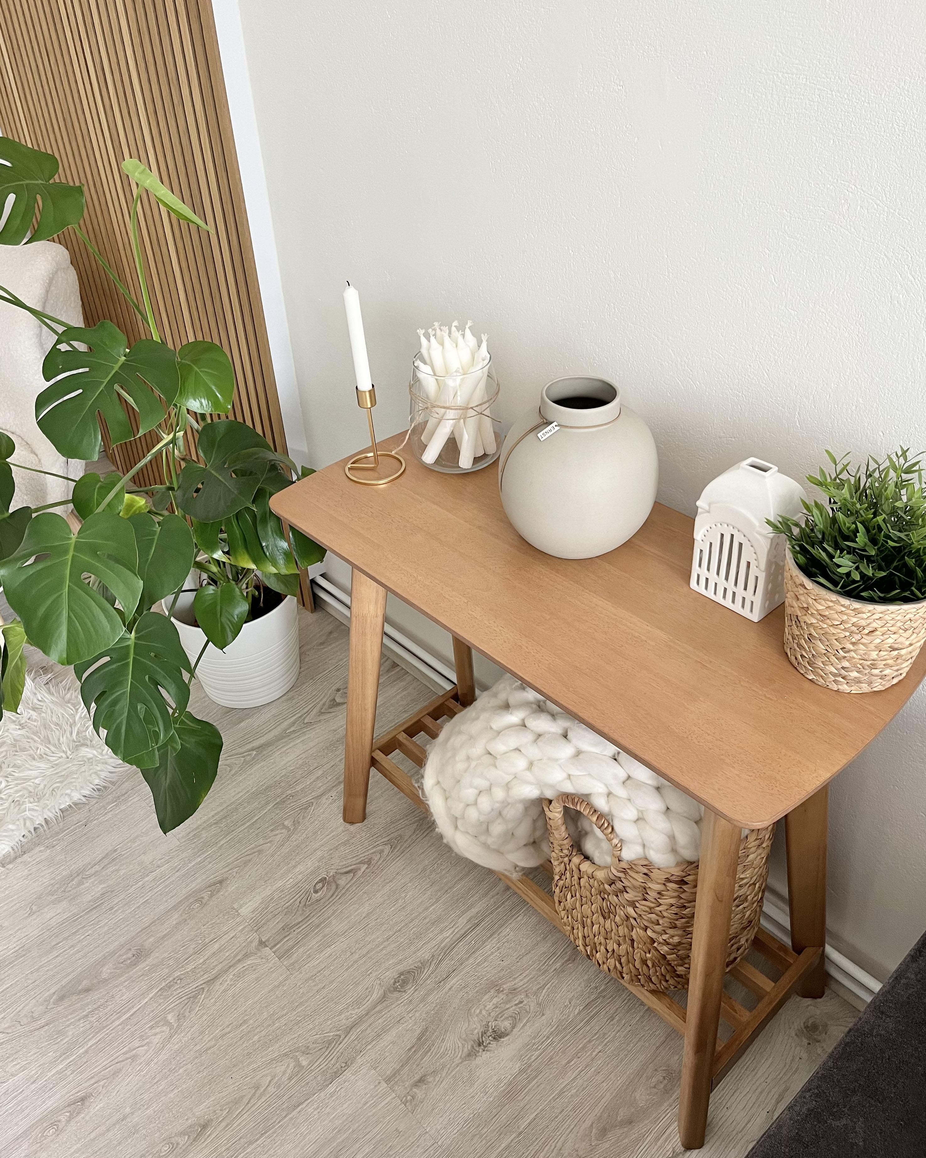Sidetable TULARE Lichtbruin