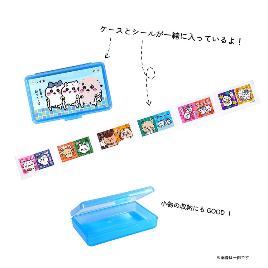 Ensky - Chiikawa koffer- en stickerset (12 soorten) (Blind Box)