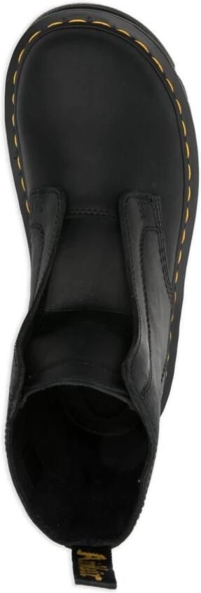 Dr. Martens Laarzen ZebZag Lace Less Laceless Boot Black Wyoming