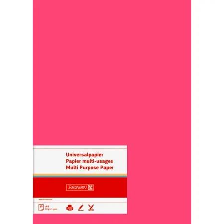 BRUNNEN Universalpapier A4 80g fuchsia 50Bl