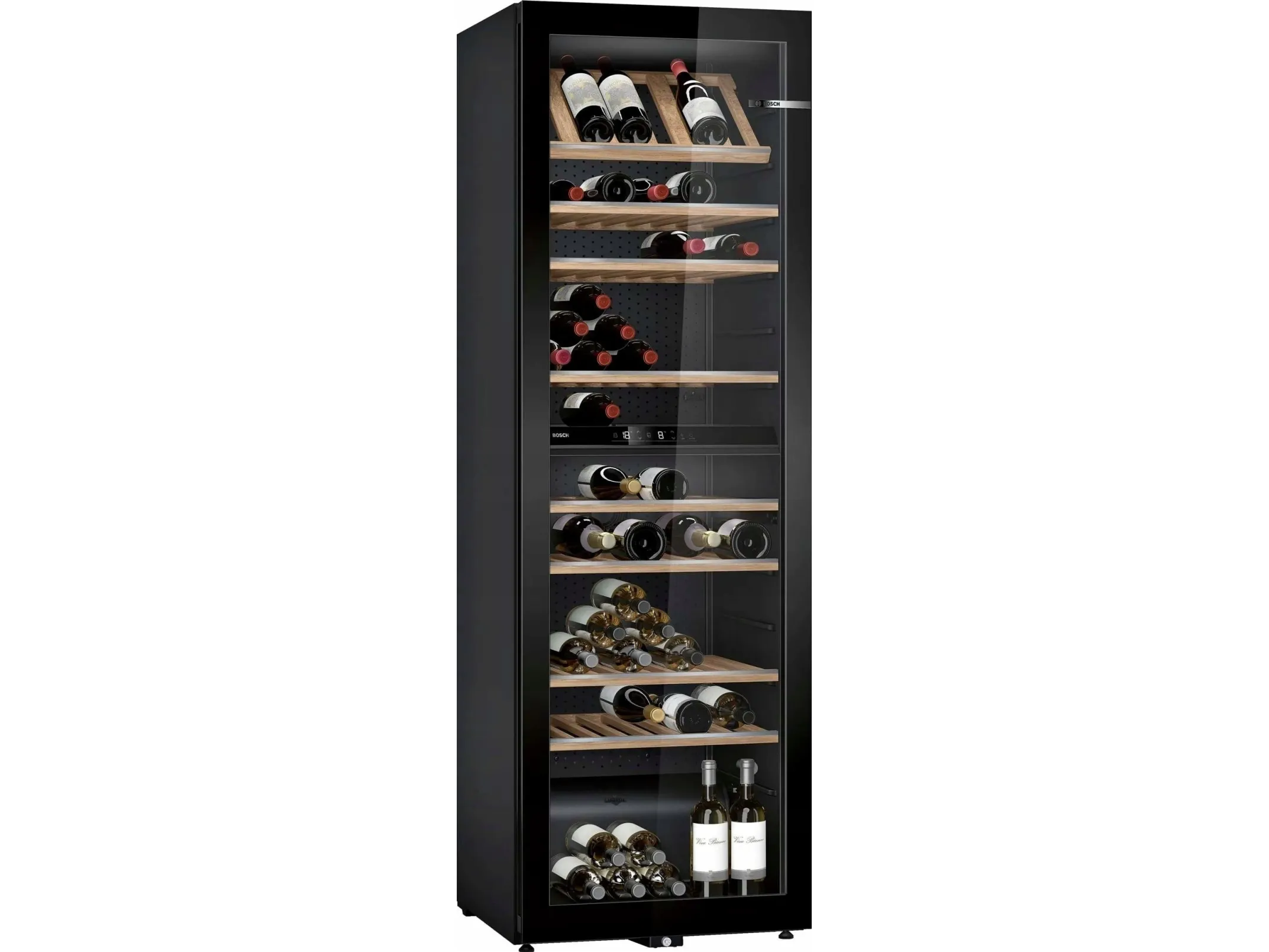 Bosch Serie | 6 KWK36ABGA - Vinkøler - bredde: 60 cm - dybde: 61 cm - højde: 186 cm - 370 liter - Klasse G