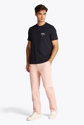 Tommy Hilfiger T-shirt Logo Monotype Navy MW0MW38644-DW5 kopen