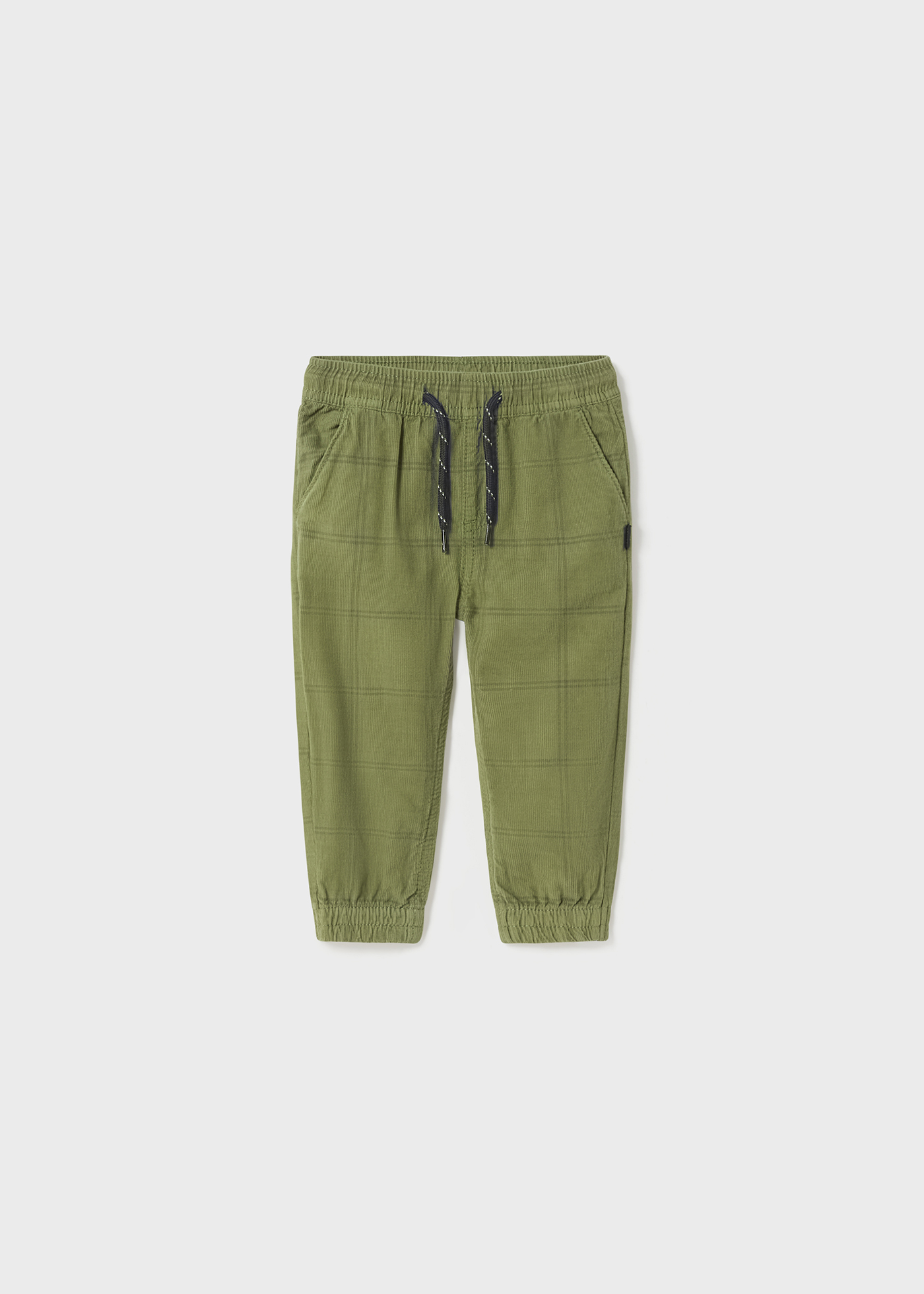 Calça jogger de veludo cotelê para bebê da Better Cotton