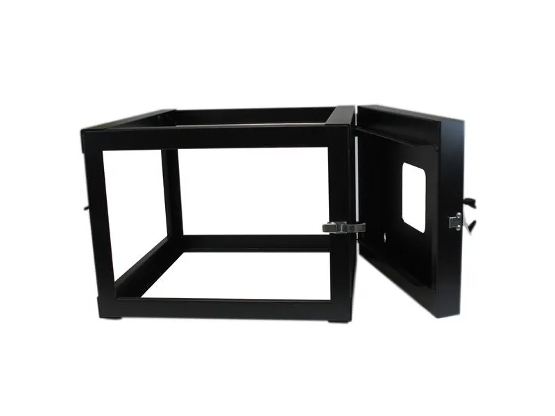 StarTech.com 6U Hinged Open Frame Wall Mount Network Rack - 4-Post 22