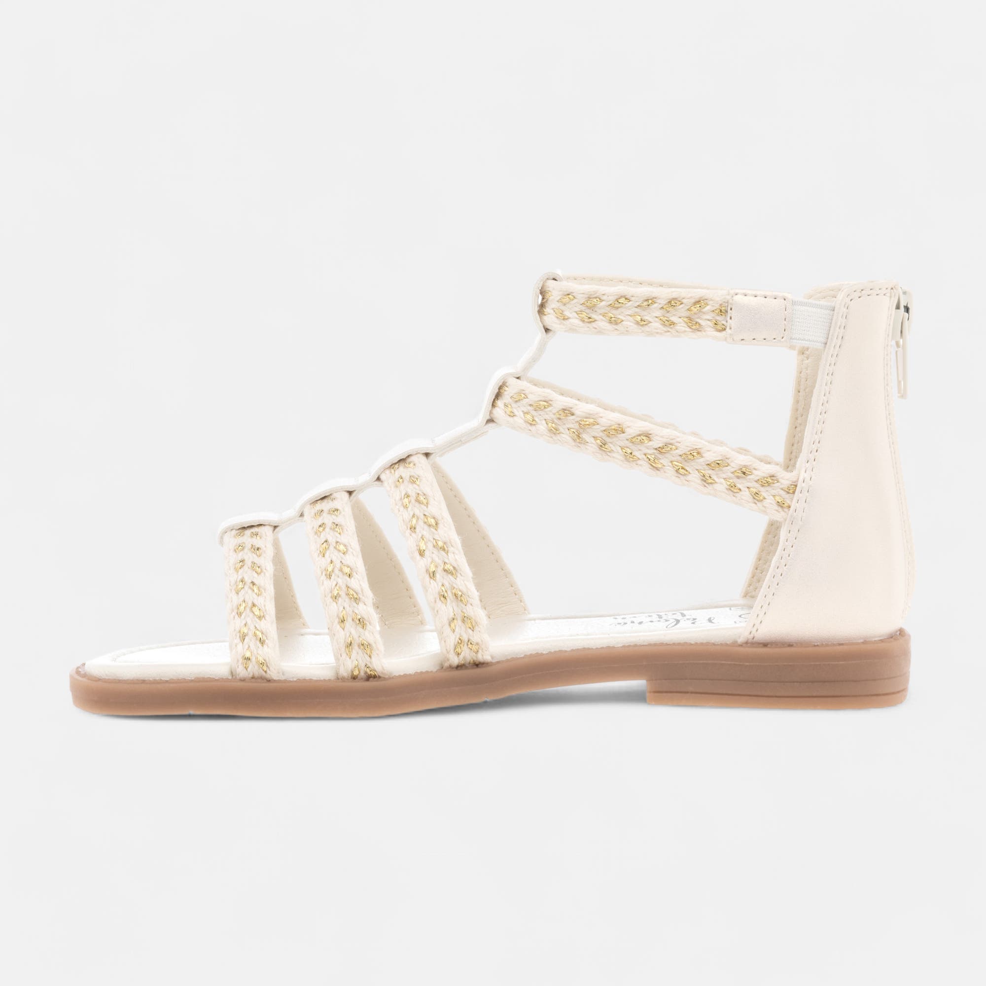 Nu-pieds Fille blanc