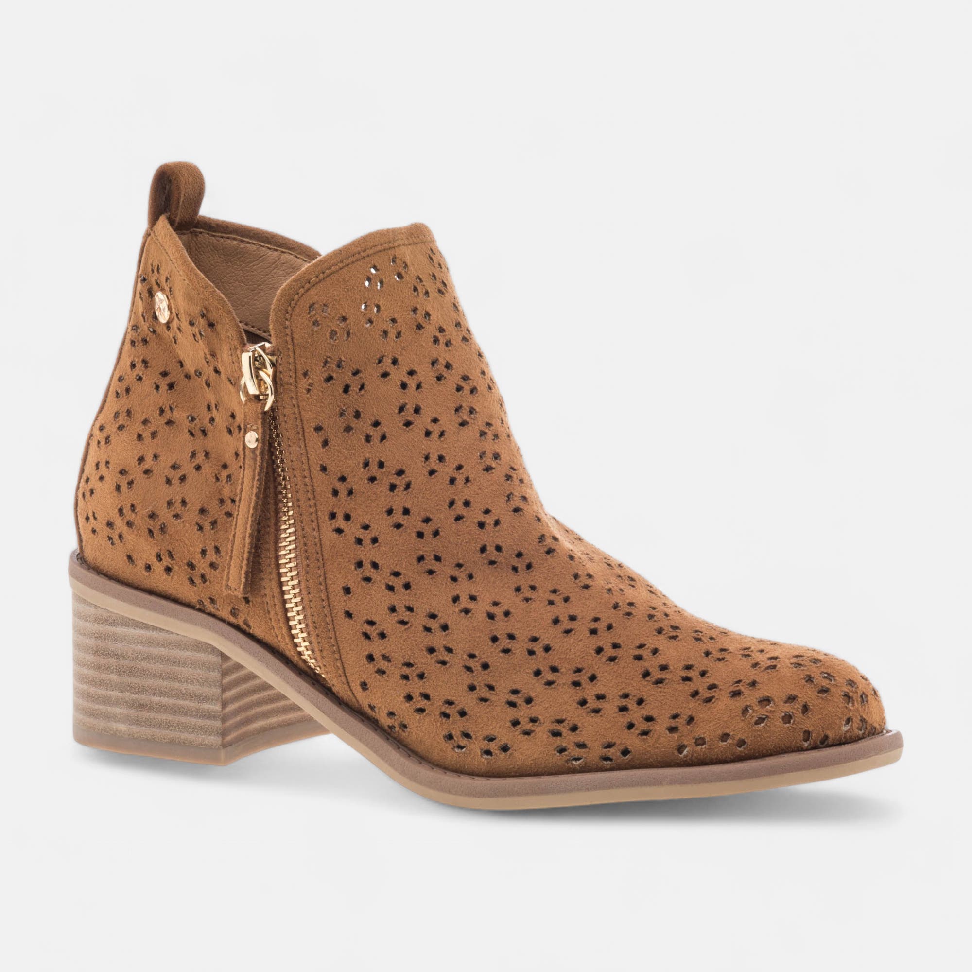 Bottines à talon Femme camel