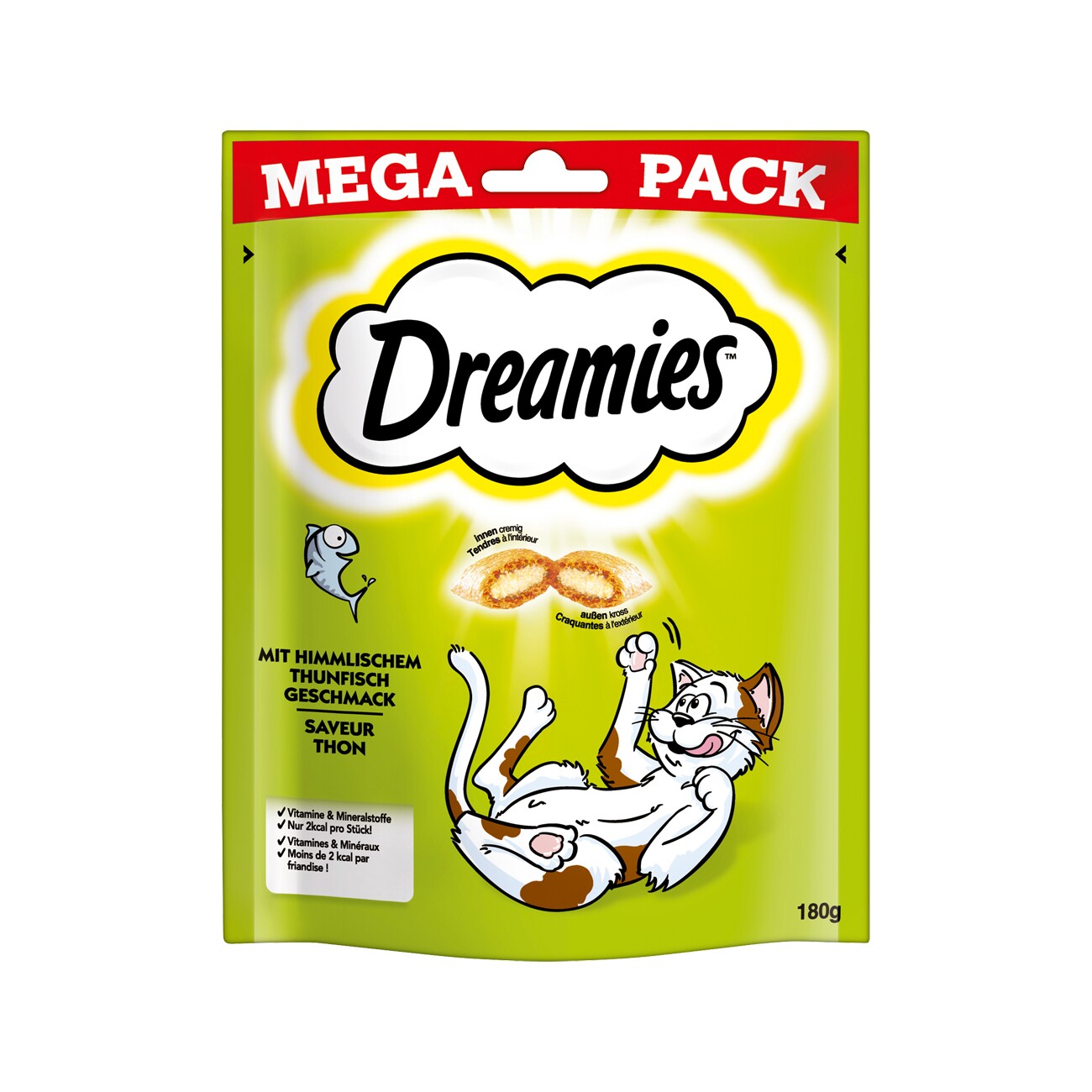 Dreamies Mega Pack 180g Thunfisch