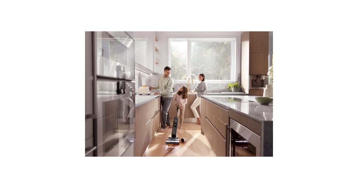 TinecoFloor One S7 Flashdry Pet nat- en droogstofzuiger & vloerreiniger nat- en droogzuiger  (Zwart/wit, Stofzuigen en dweilen | oplaadbaar | iLoop Smart Sensor | FlashDry | app)
