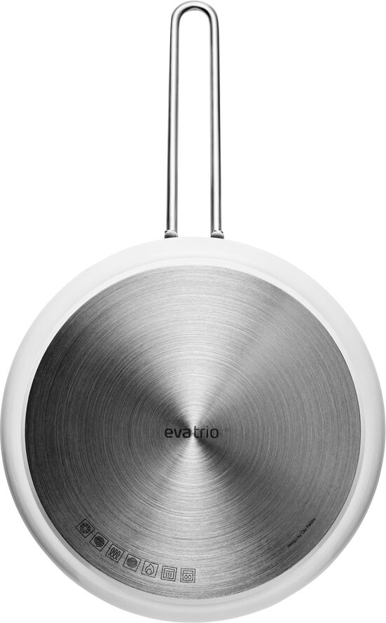 Eva Trio White Line Sauterpande 24 cm keramisk Slip-Let® belægning White